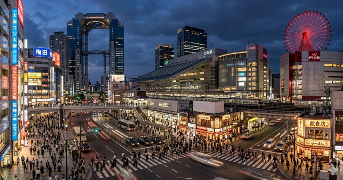 梅田駅周辺のイメージ