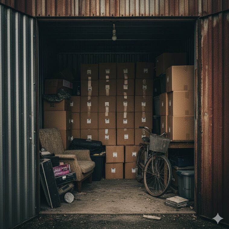 格安トランクルームの写真。