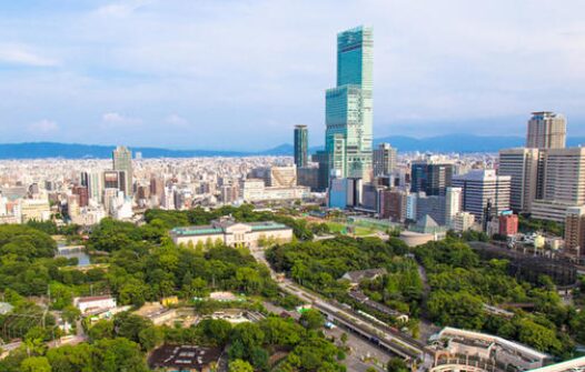 大阪天王寺の様子