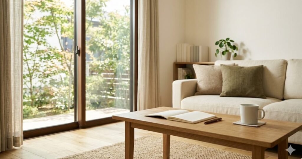 ミニクラお片付けサービスで整えられた部屋