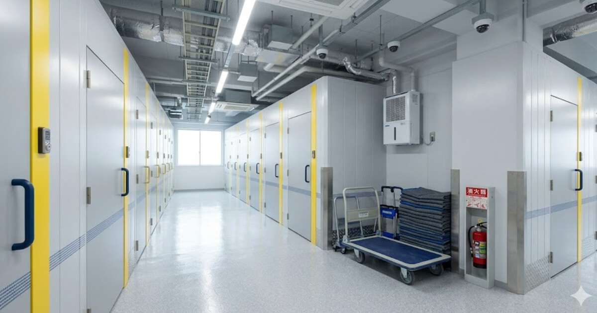 キュラーズのトランクルーム内部のイメージ