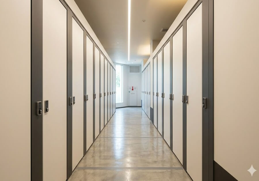 綺麗なトランクルーム