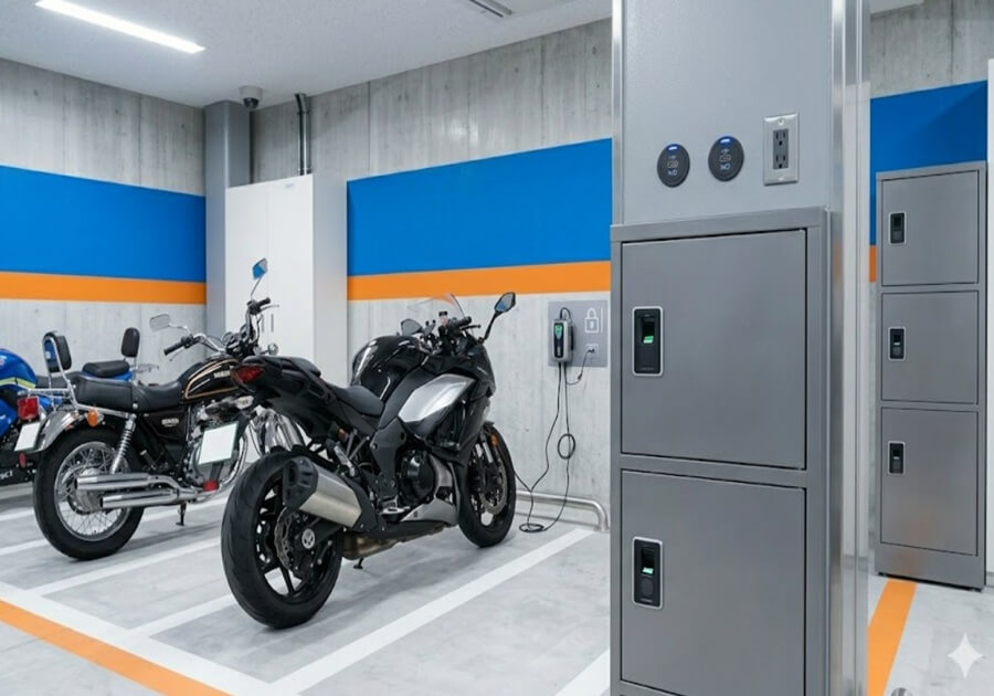 バイクパーキングのイメージ