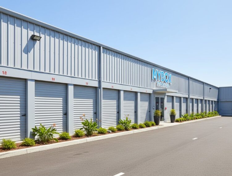 格安トランクルームの外観