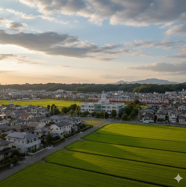 堺市美原区の風景のイメージ