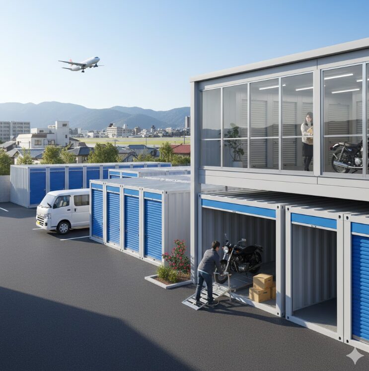 伊丹市にあるトランクルームのイメージ