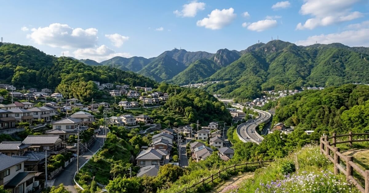 神戸市北区の風景のイメージ